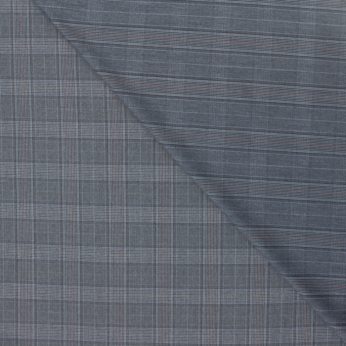 Retalho Outono Xadrez - Azul Xadrez Escocês Retalhos