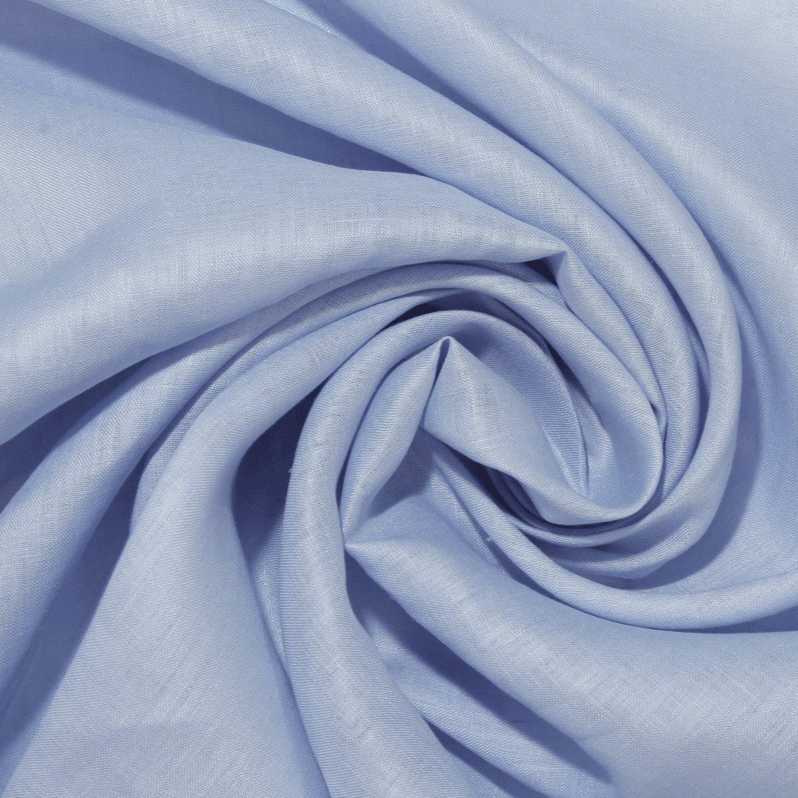 Tecido 100% Linho - azul claro Confecção Feira dos Tecidos Online