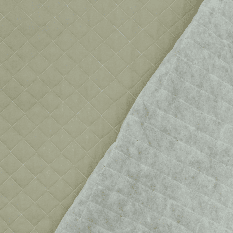 Tecido Acolchoado Liso - Bege Acolchoados Tecido para Decoração e Vestuário