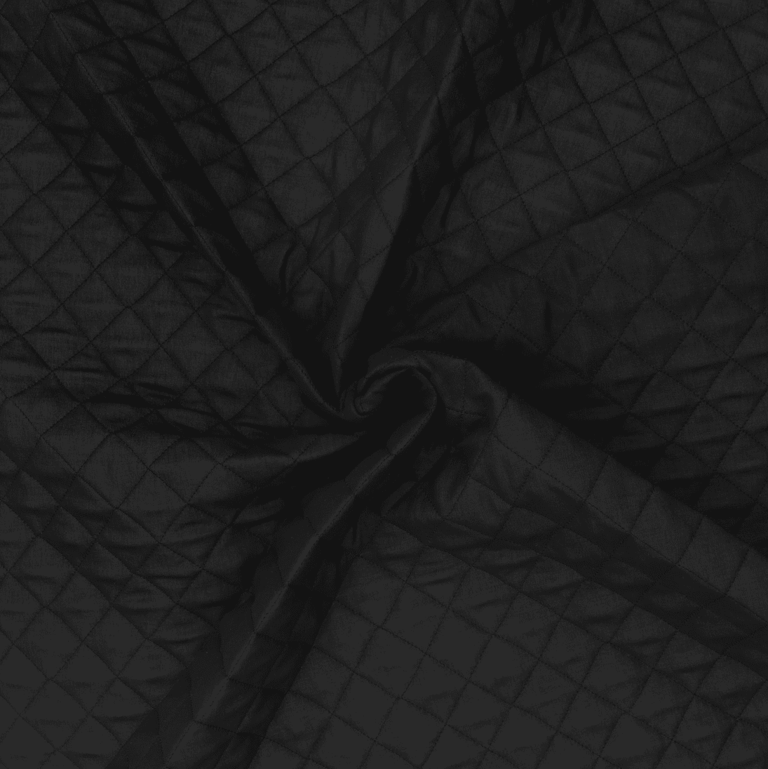 Tecido Acolchoado Liso - Preto Acolchoados Tecido para Decoração e Vestuário