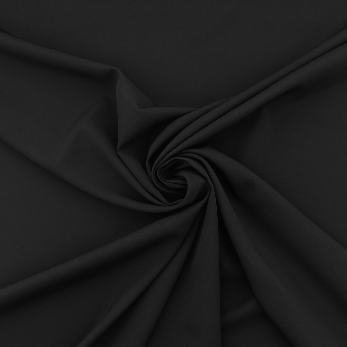 Tecido Liso Meia Estação Alma - Preto Lisos Meia Estação Tecido para Vestuário