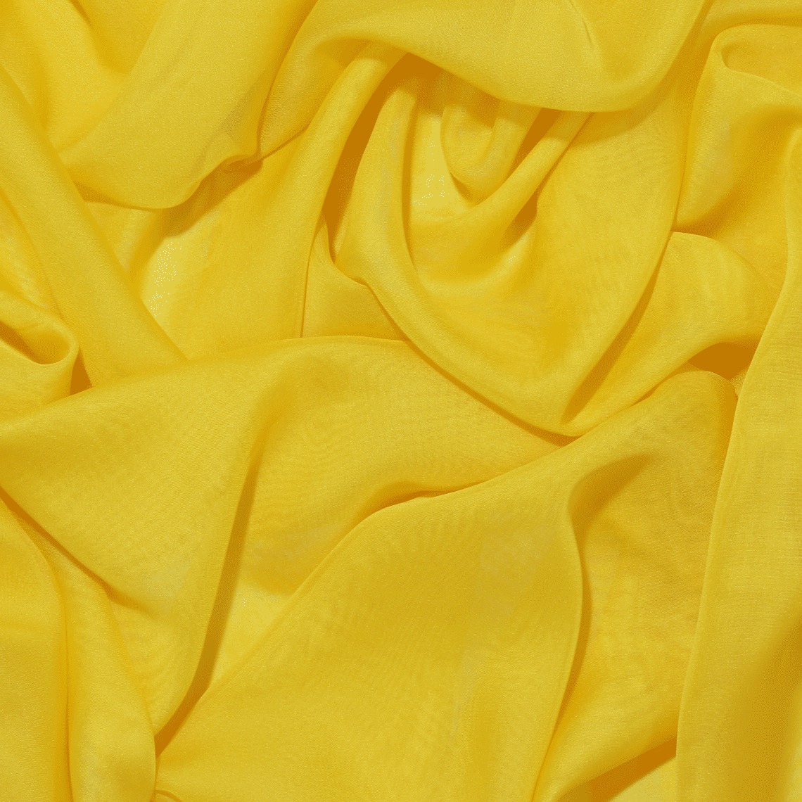 Tecido Mousseline Translúcido Excelence - amarelo Confecção Feira dos Tecidos Online