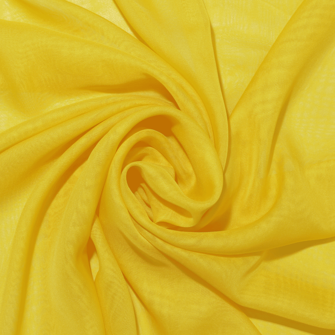 Tecido Mousseline Translúcido Excelence - amarelo Confecção Feira dos Tecidos Online