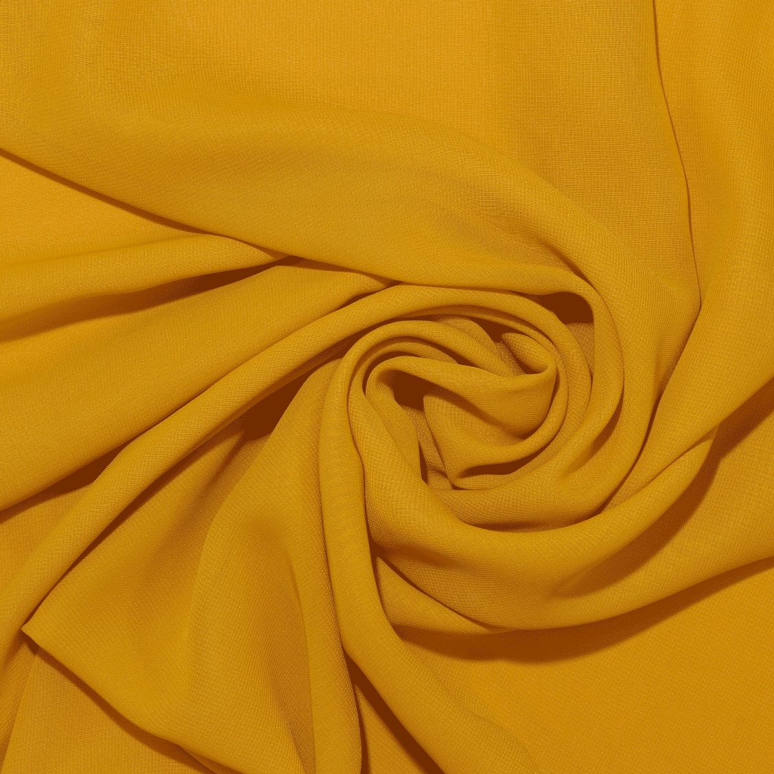 Tecido Mousseline Translúcido Prestige - amarelo torrado Confecção Feira dos Tecidos Online