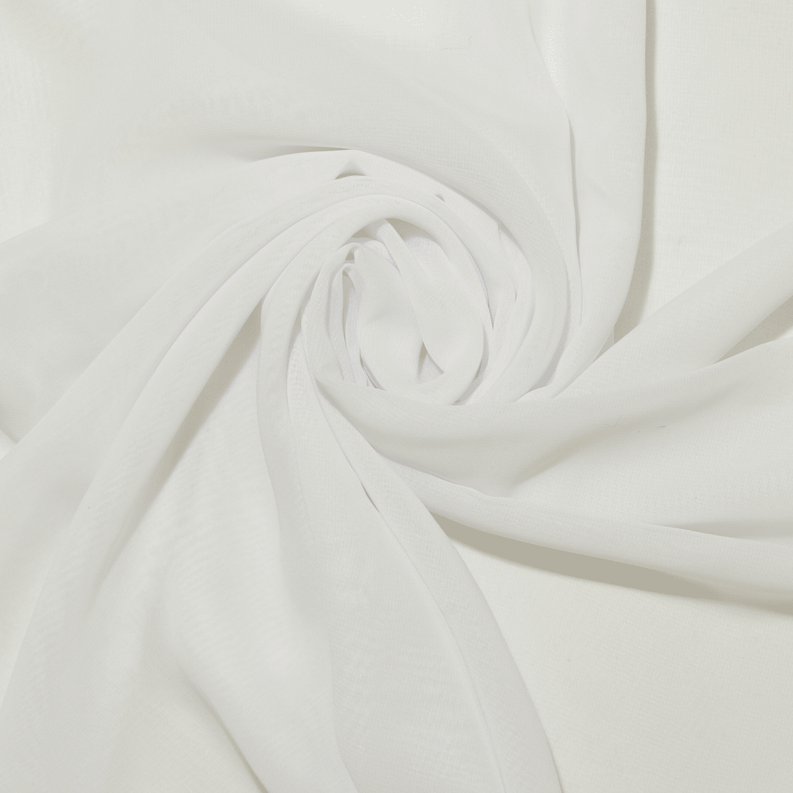 Tecido Mousseline Translúcido Prestige - branco Confecção Feira dos Tecidos Online