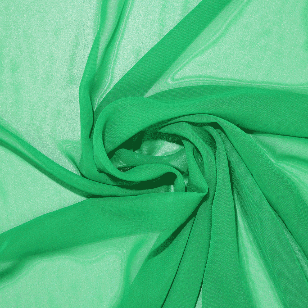 Tecido Mousseline Translúcido Prestige - verde Confecção Feira dos Tecidos Online