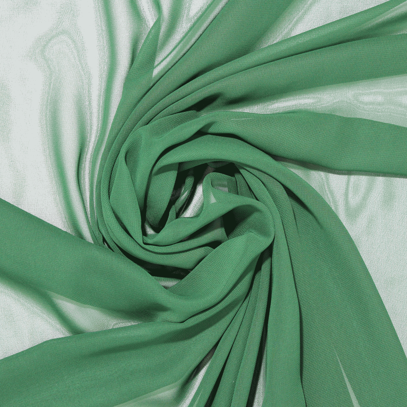 Tecido Mousseline Translúcido Prestige - verde escuro Confecção Feira dos Tecidos Online