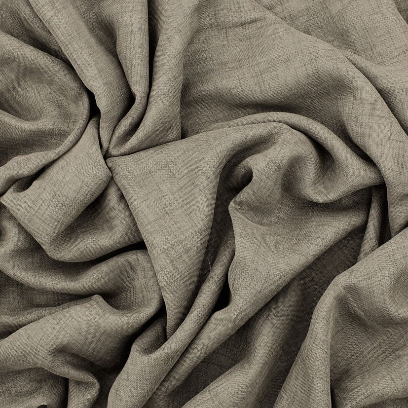 Tecido para Cortinado Alinhado Abruzzo - castanho Cortinados Alinhados Tecido para Decoração