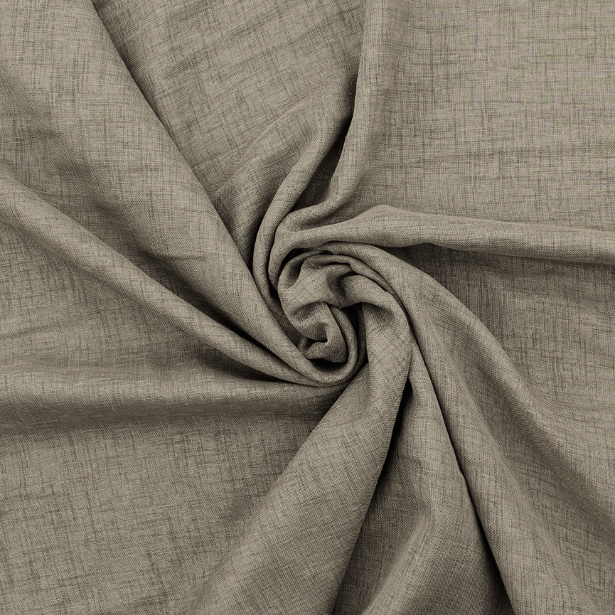 Tecido para Cortinado Alinhado Abruzzo - castanho Cortinados Alinhados Tecido para Decoração