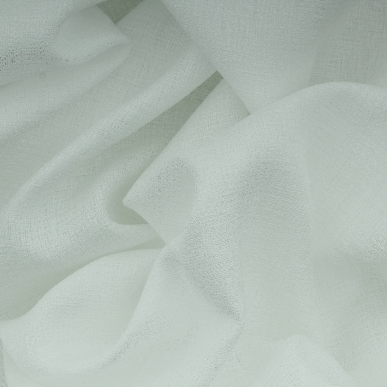 Tecido para Cortinado Alinhado Portofino - Branco Cortinados Alinhados Tecido para Decoração