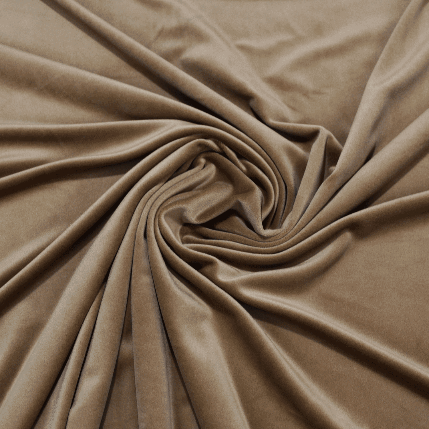 Tecido para vestuário - Veludo com elastano - camel Veludos com elasticidade Tecido para Vestuário