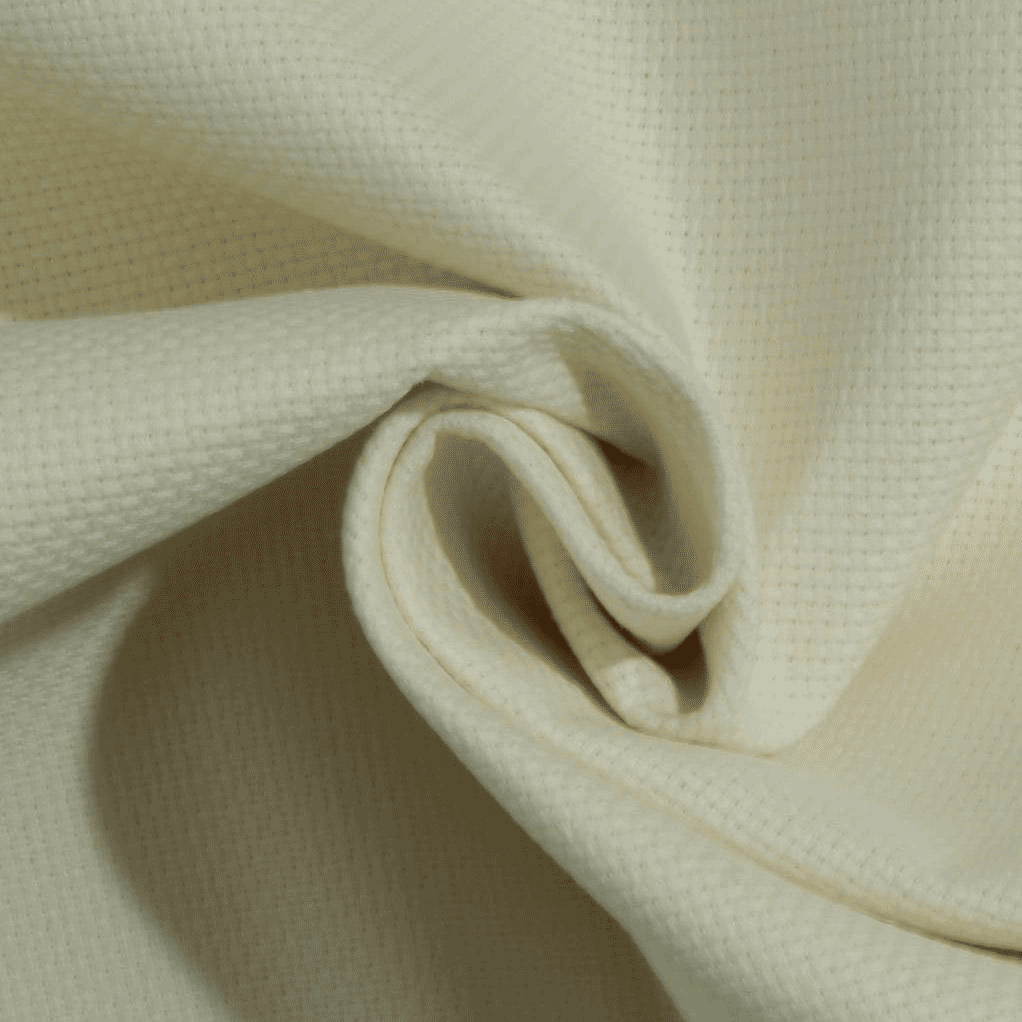 Tecido Quadrilé Ponto Cruz - pérola Quadrilé Tecido para Vestuário