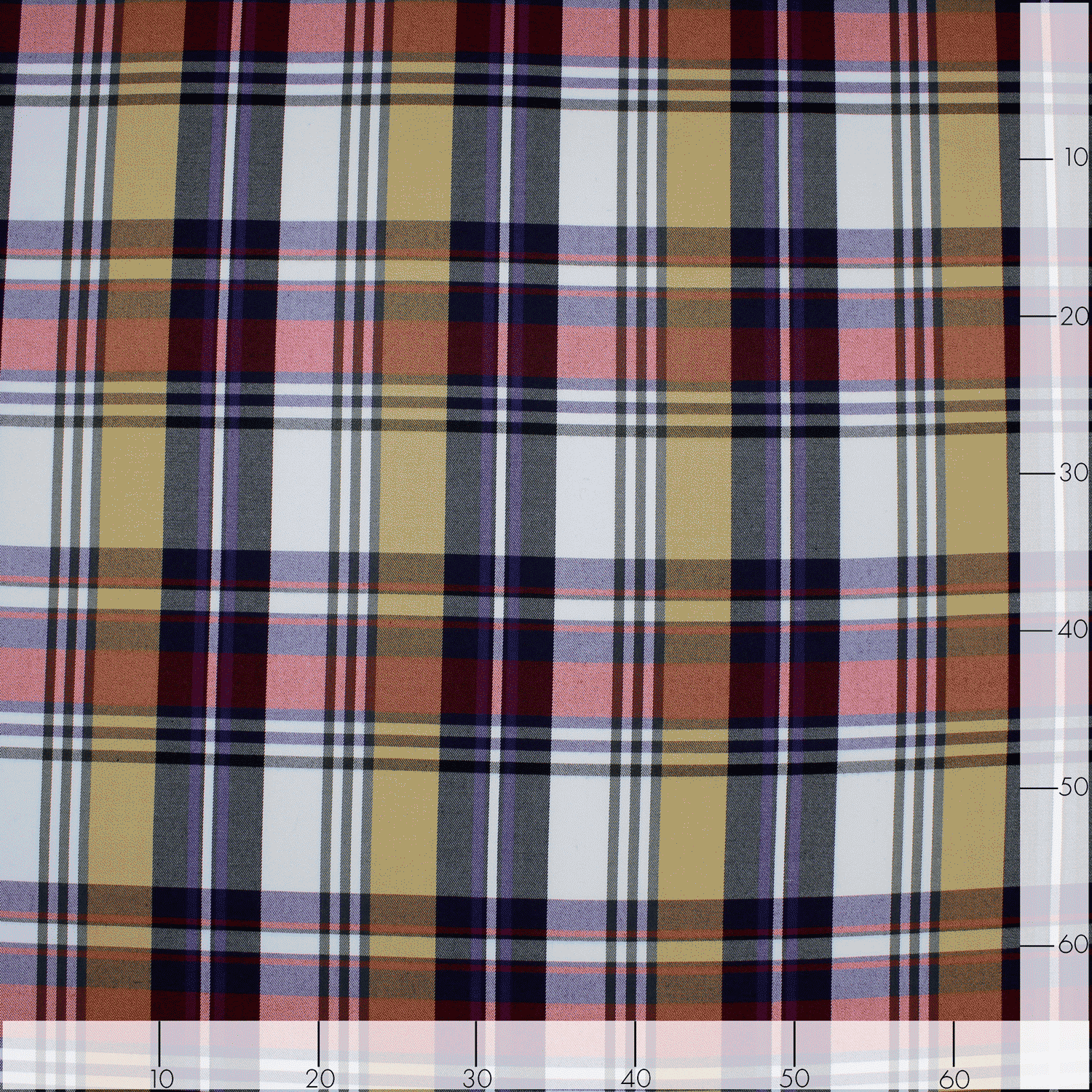 Tecido Vestuário Xadrez Escocês - amarelo & azul Xadrez Escocês Tecido para Vestuário