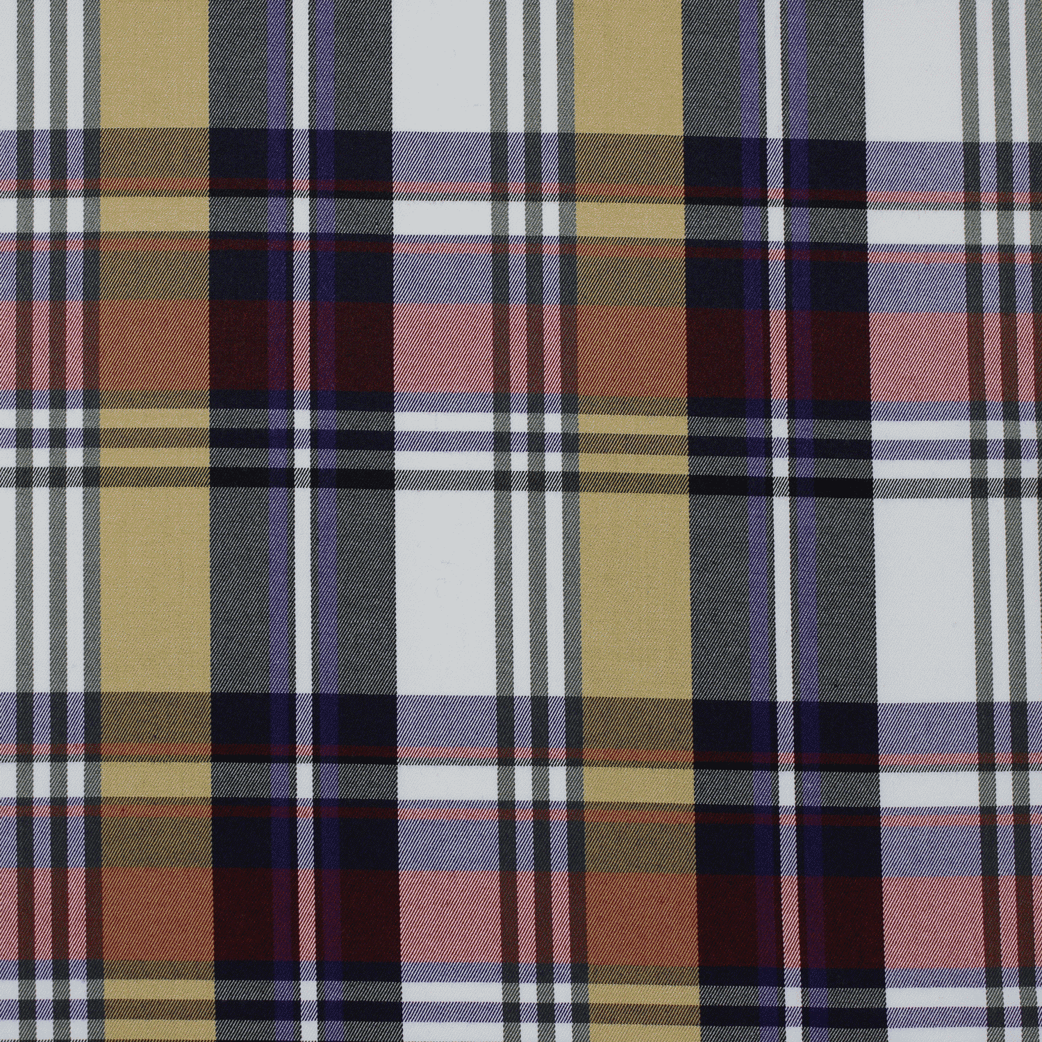 Tecido Vestuário Xadrez Escocês - amarelo & azul Xadrez Escocês Tecido para Vestuário