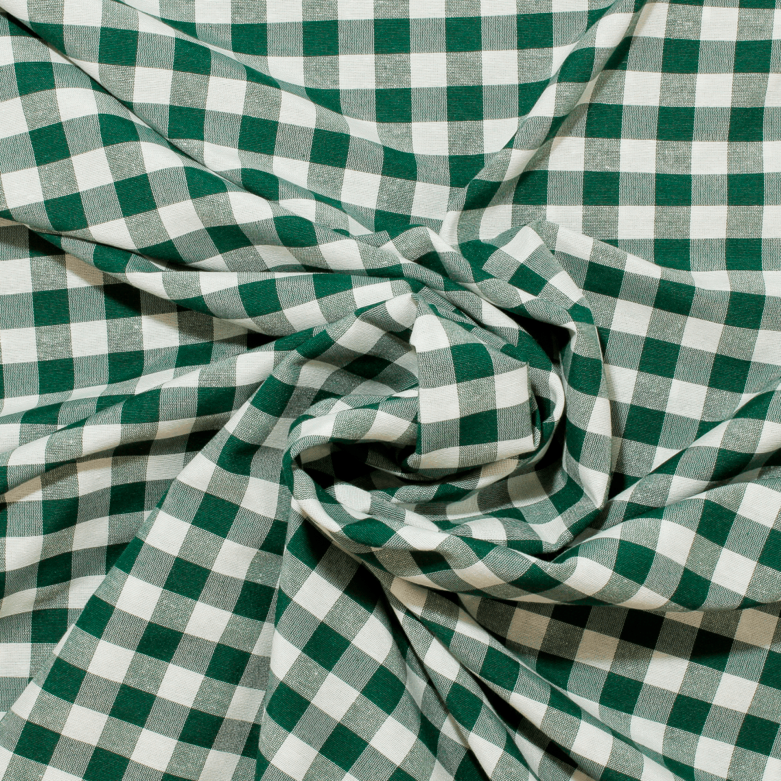 Tecido Xadrez Médio Vichy - verde Decoração Feira dos Tecidos Online