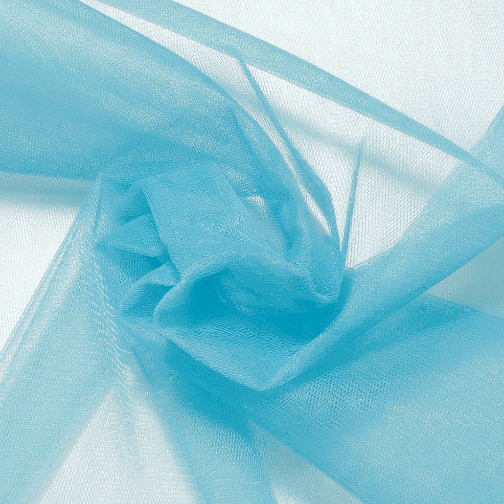 Tule Azul Bébé Tule Tecido para Vestuário