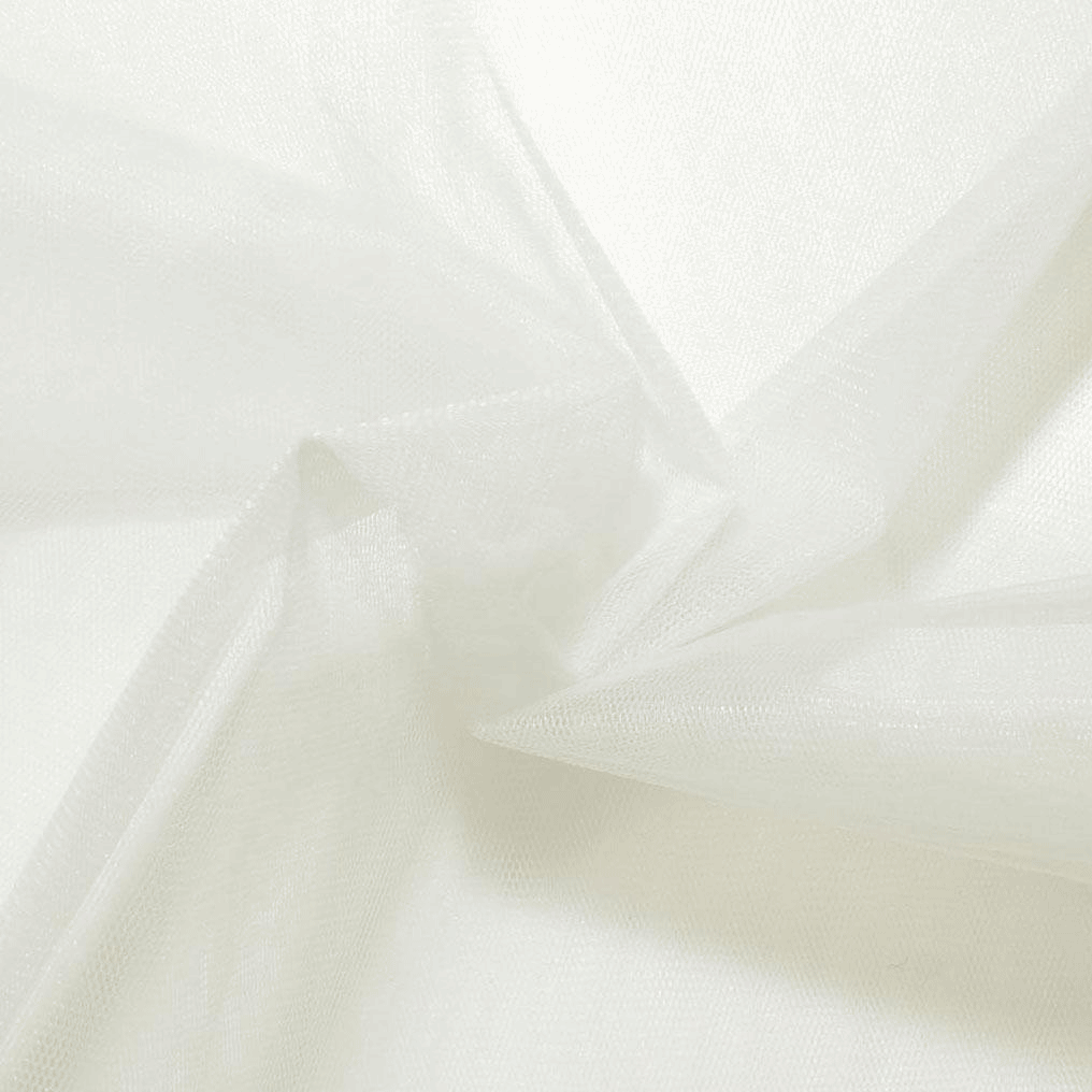 Tule Branco Tule Tecido para Vestuário