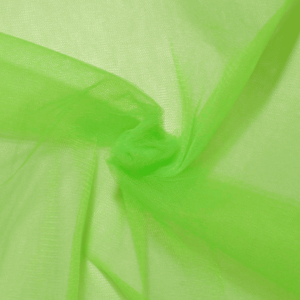 Tule Verde Alface Tule Tecido para Vestuário