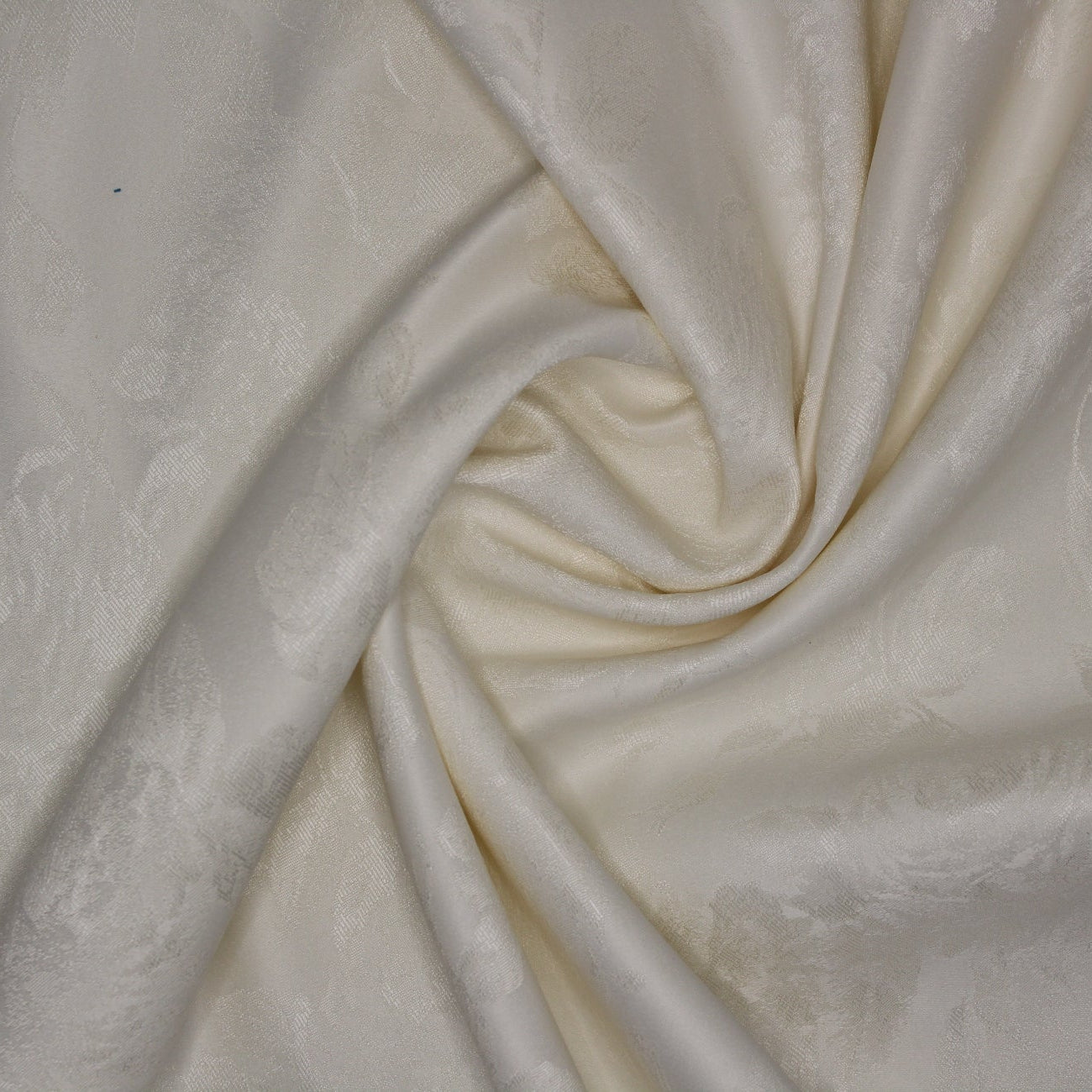 Water-repellent damask tablecloth - white