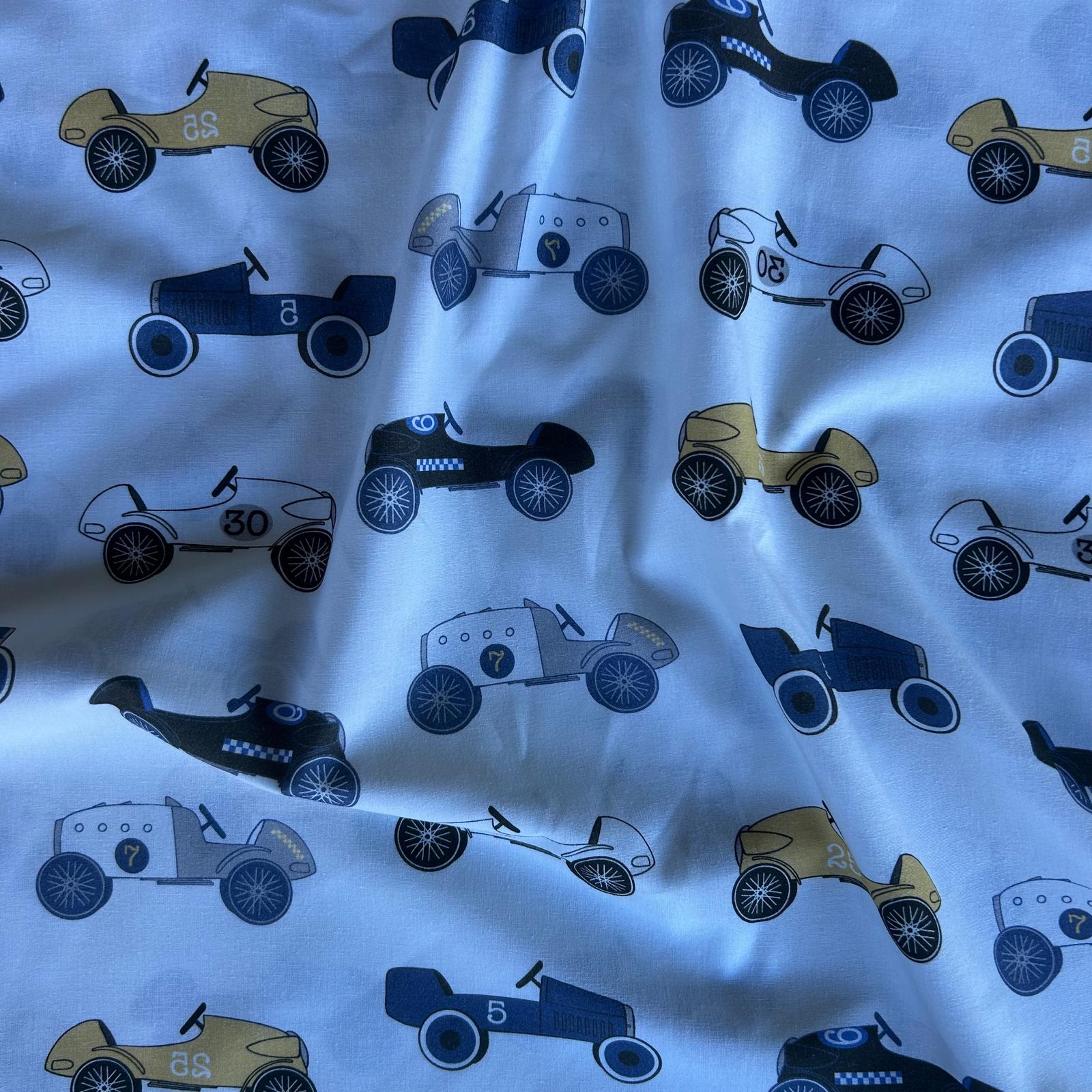 Algodão Estampado Carros