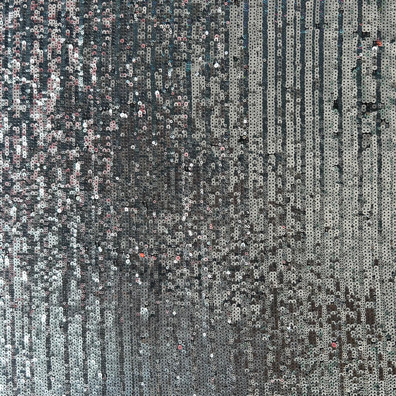 Renda de Cerimónia com Lantejoulas  Azul Claro