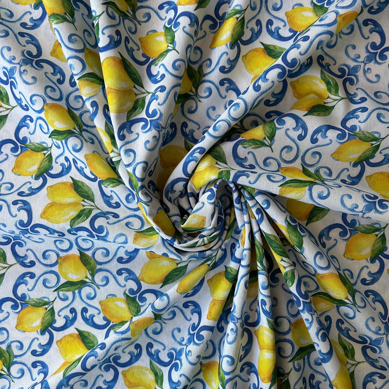 Loneta de decoração-Limões