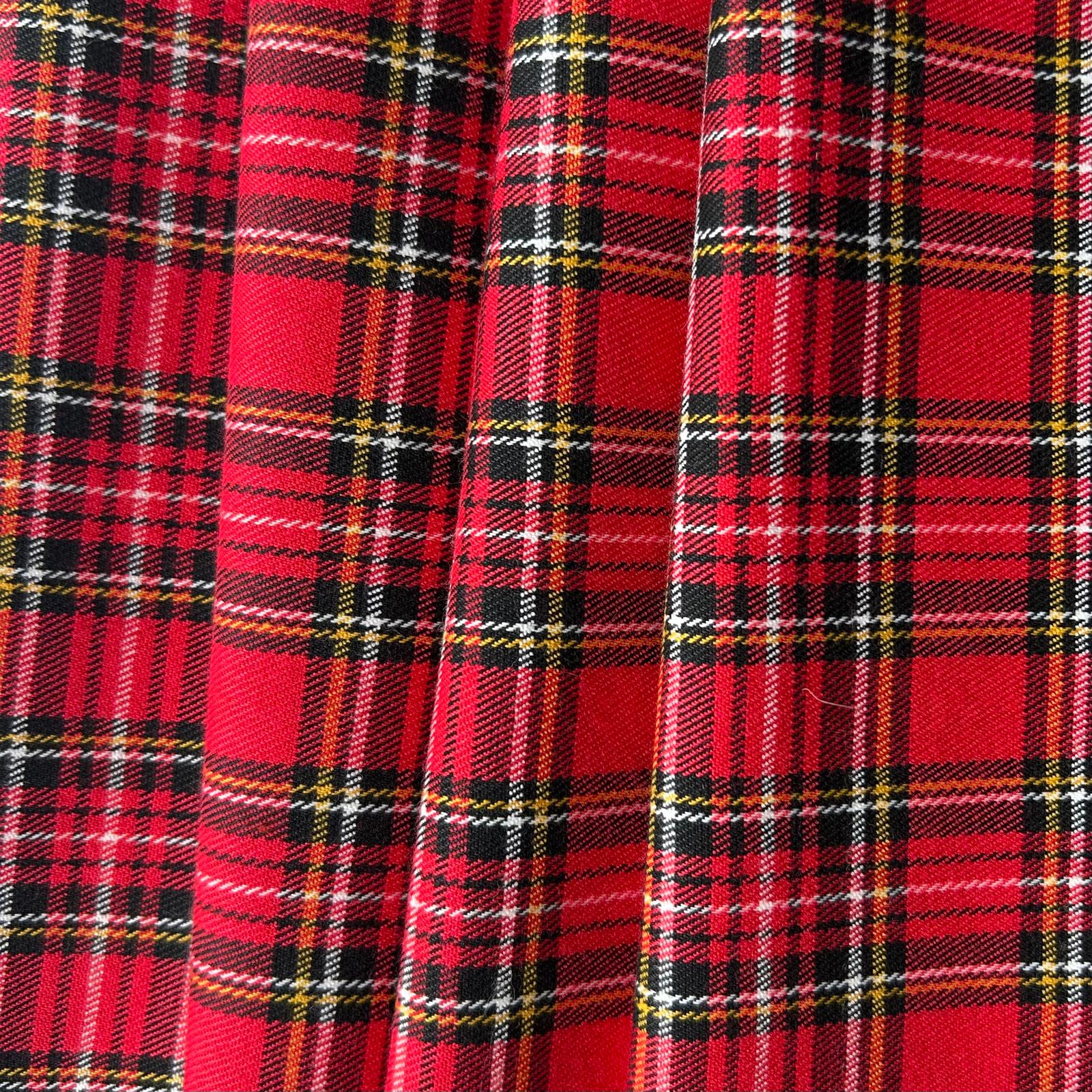 Vintage - Xadrez Escocês 2 Vermelho