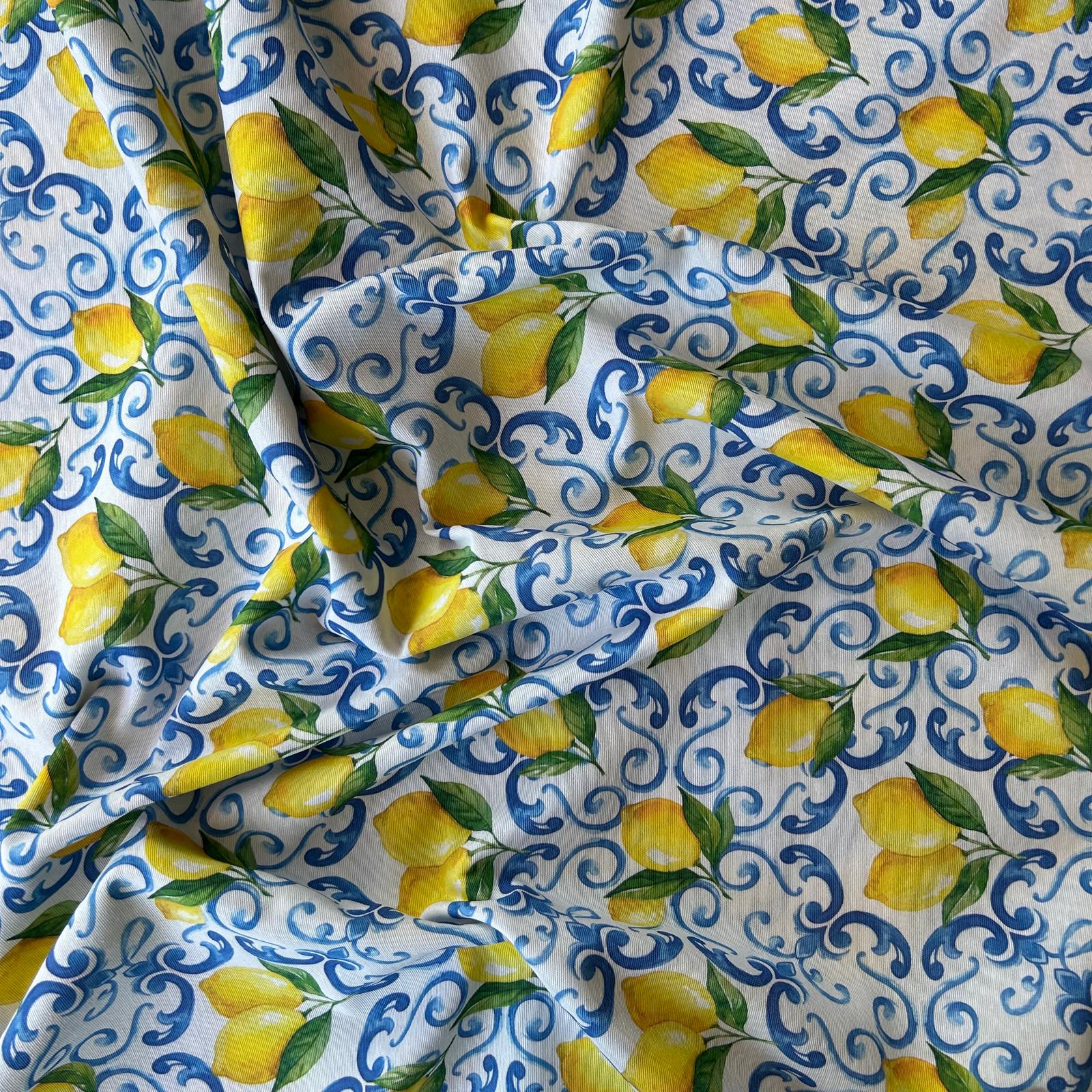 Loneta de decoração-Limões