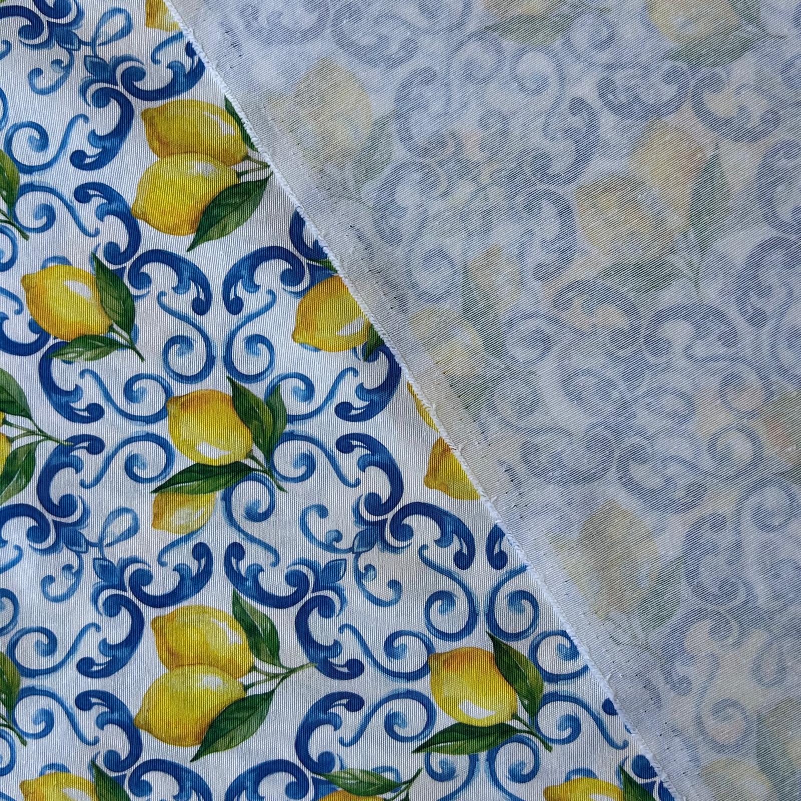 Loneta de decoração-Limões