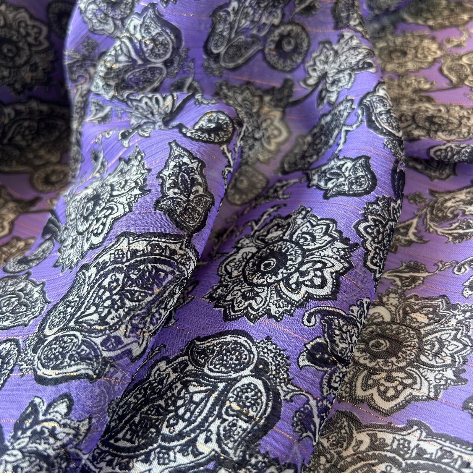 Retalho Camiseiro Translúcido -  Lilas -