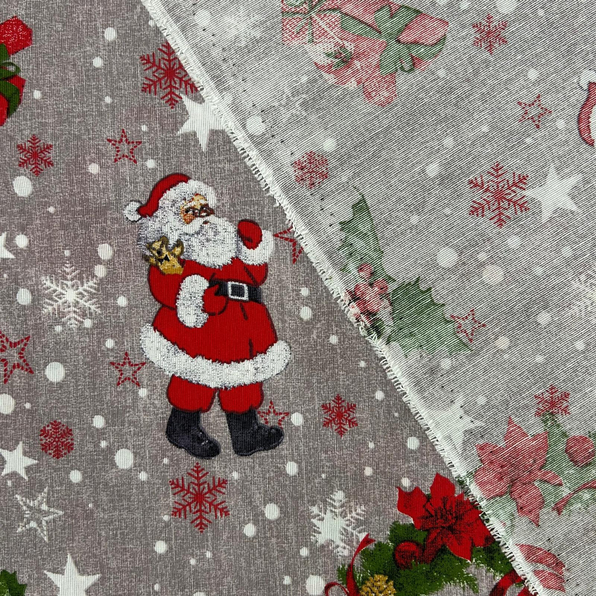 Loneta de decoração- Natal- Pai Natal Desenho Animado