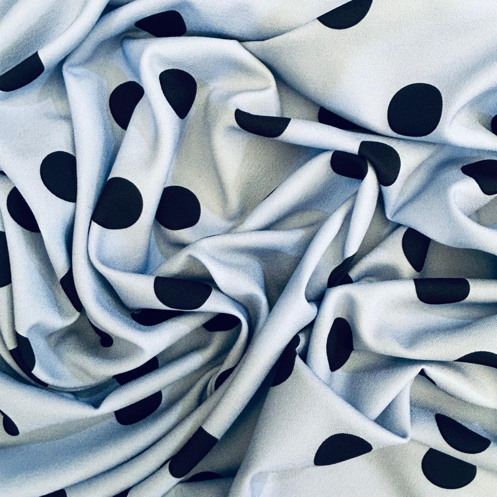 Camiseiro Estampado bolas - Azul&Preto
