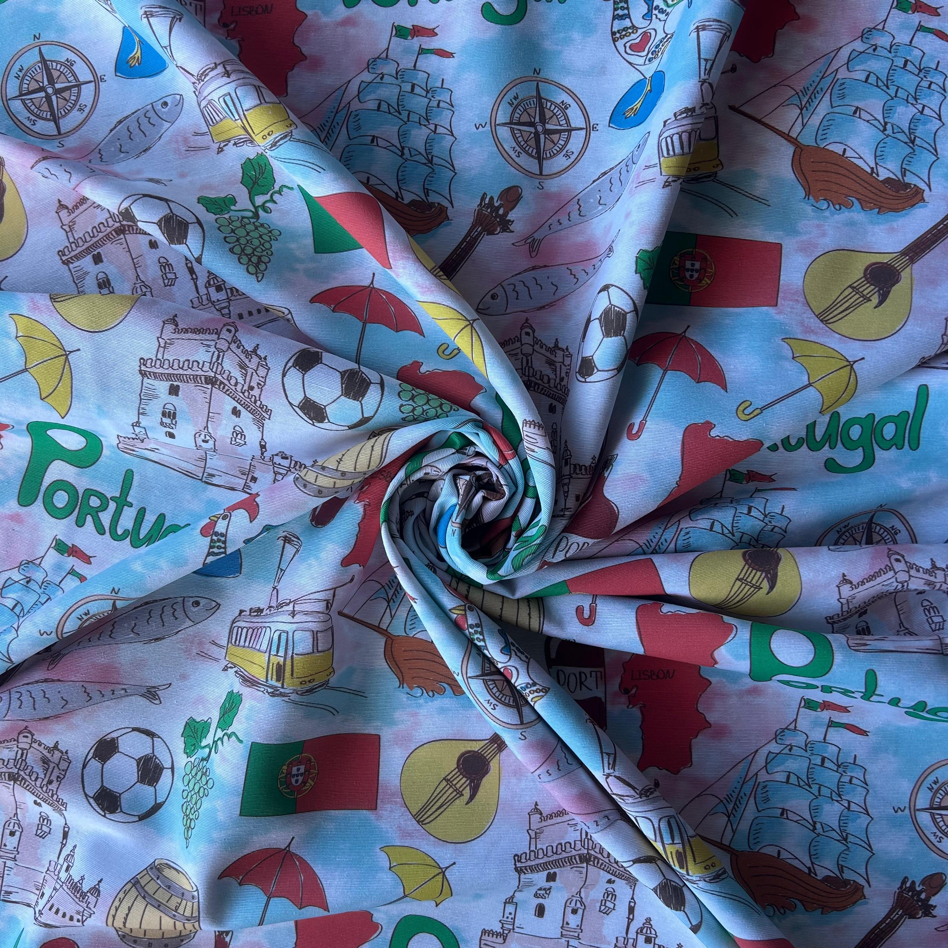 Loneta de decoração -  Figuras Tradicional Portugal