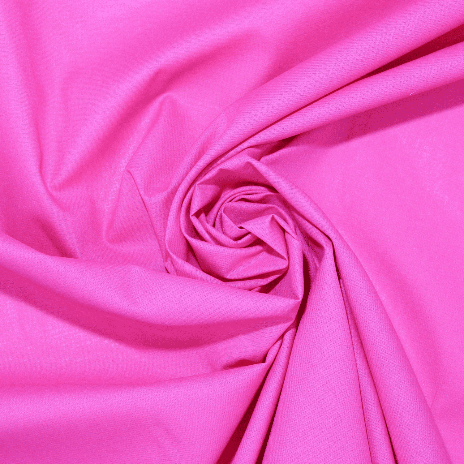 Algodão liso - fúxia Algodões Lisos Tecido para Decoração e Vestuário 