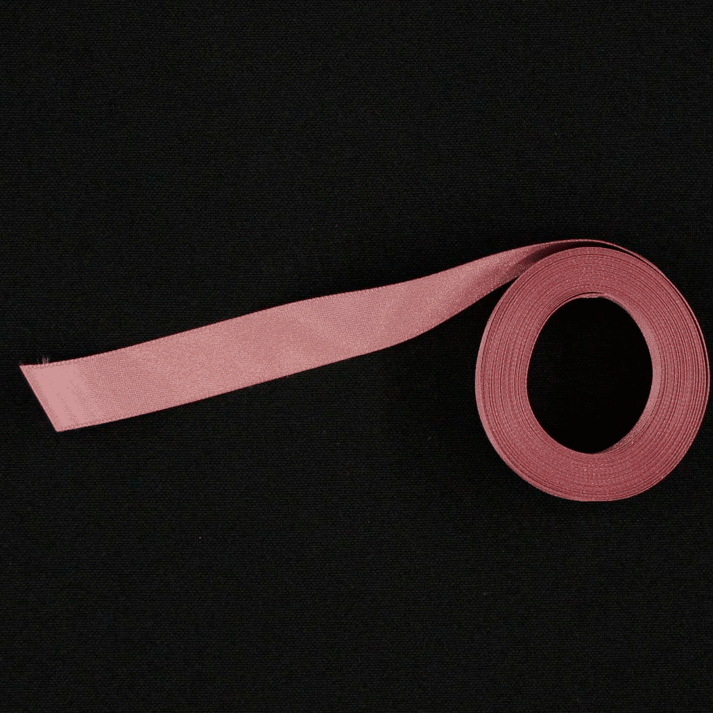 Fita Cetim 15mm Rosa Velho Fita de Cetim Retrosaria 