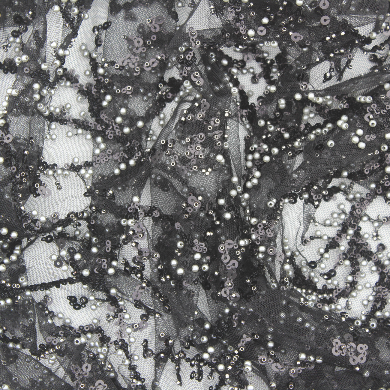 Renda 2024 preta bordada