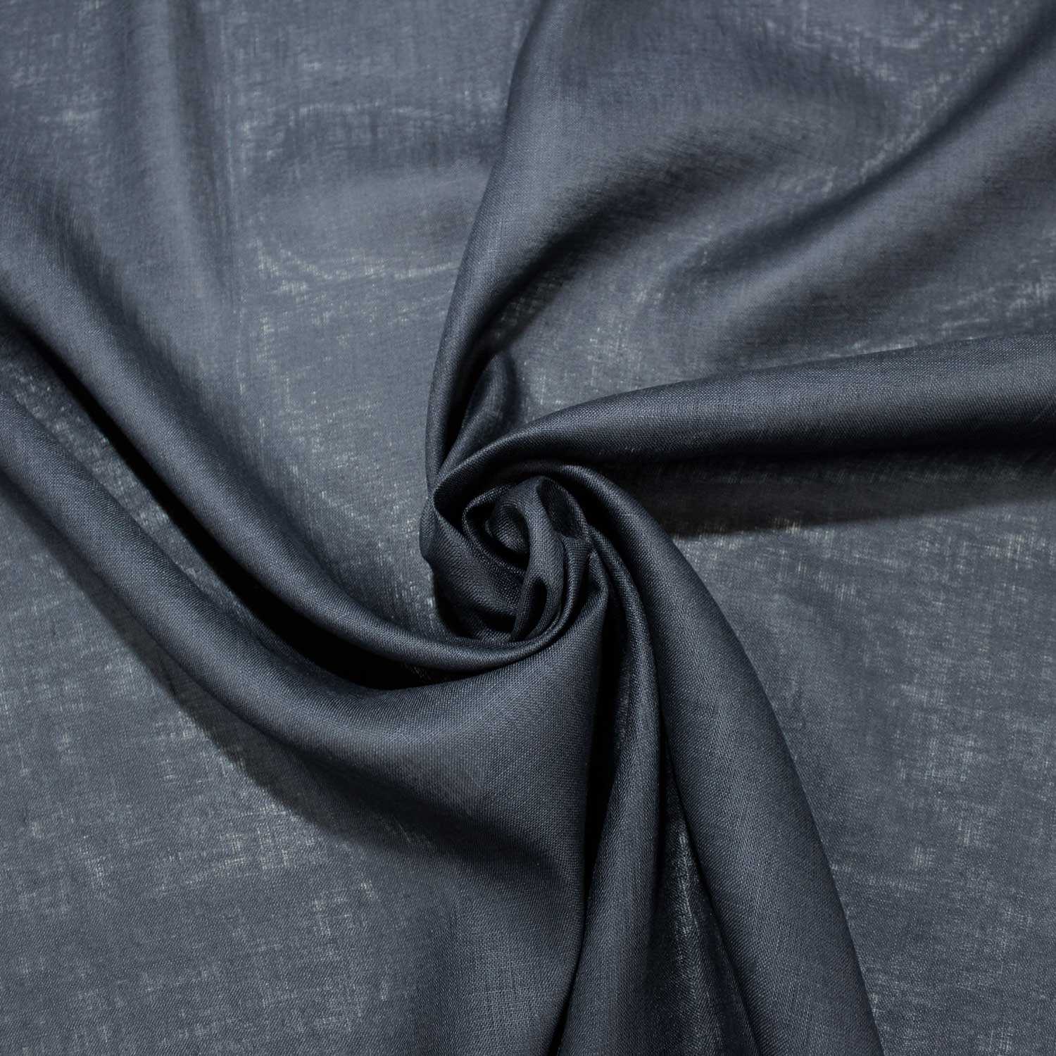 Tecido 100% Linho - azul marinho Linhos Tecido para Decoração e Vestuário 