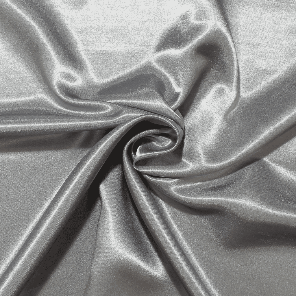 Fabric for ceremony - Shantung Double Sided Gray – Feira dos Tecidos Online