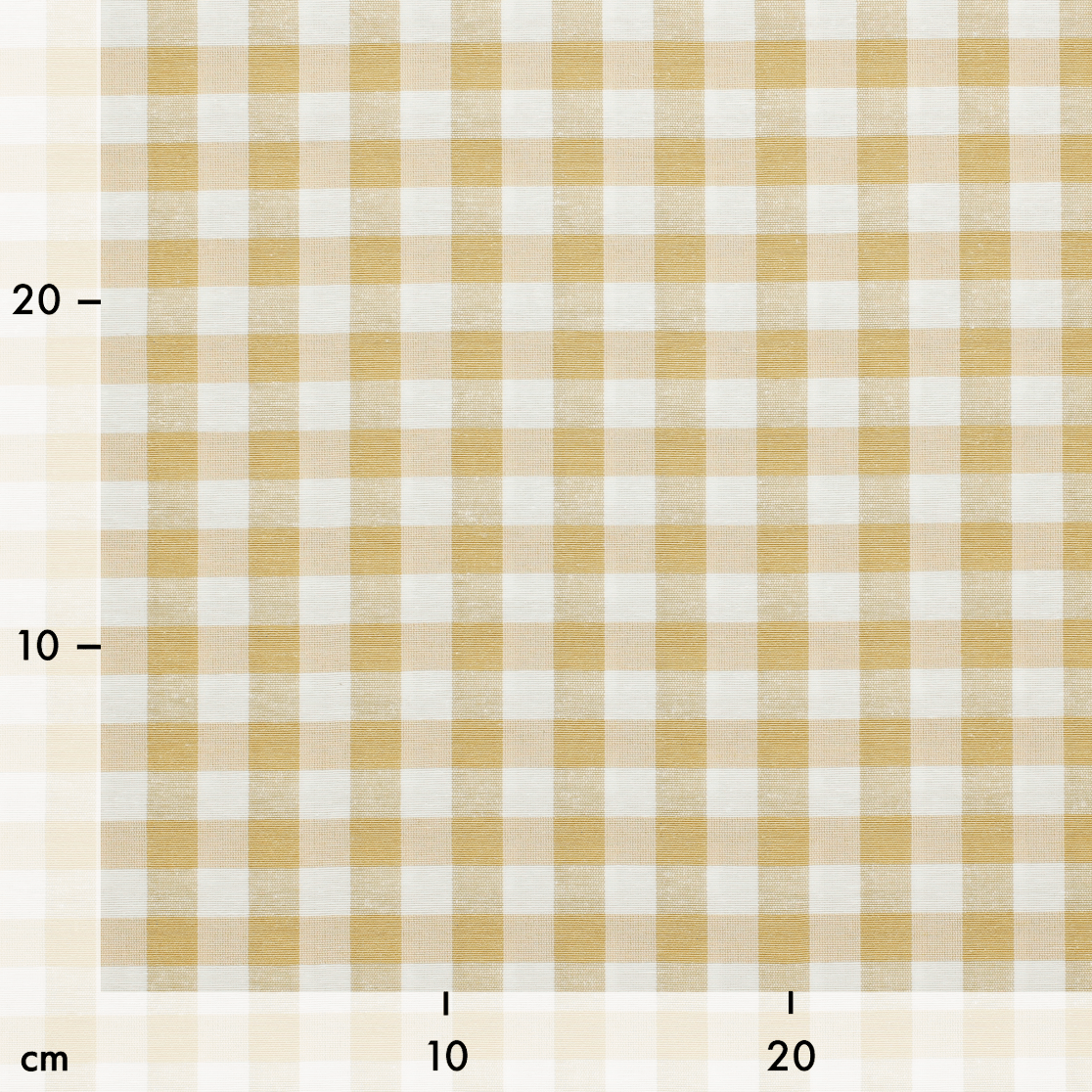Tecido Xadrez Médio Vichy - bege Decoração Feira dos Tecidos Online 