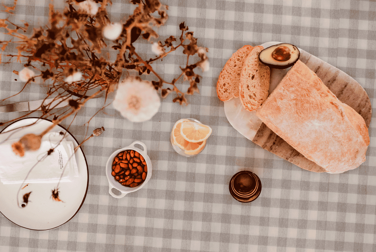 Tecido Xadrez Médio Vichy - cinza claro Atoalhado Vichy Xadrez Tecido para Decoração 