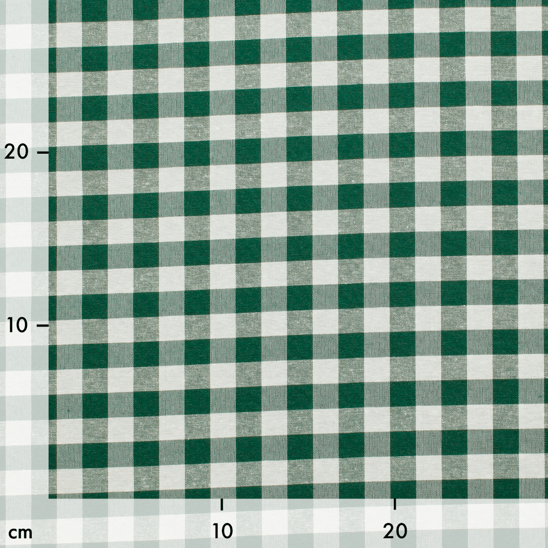 Tecido Tricoline Verde Xadrez Ref:1361