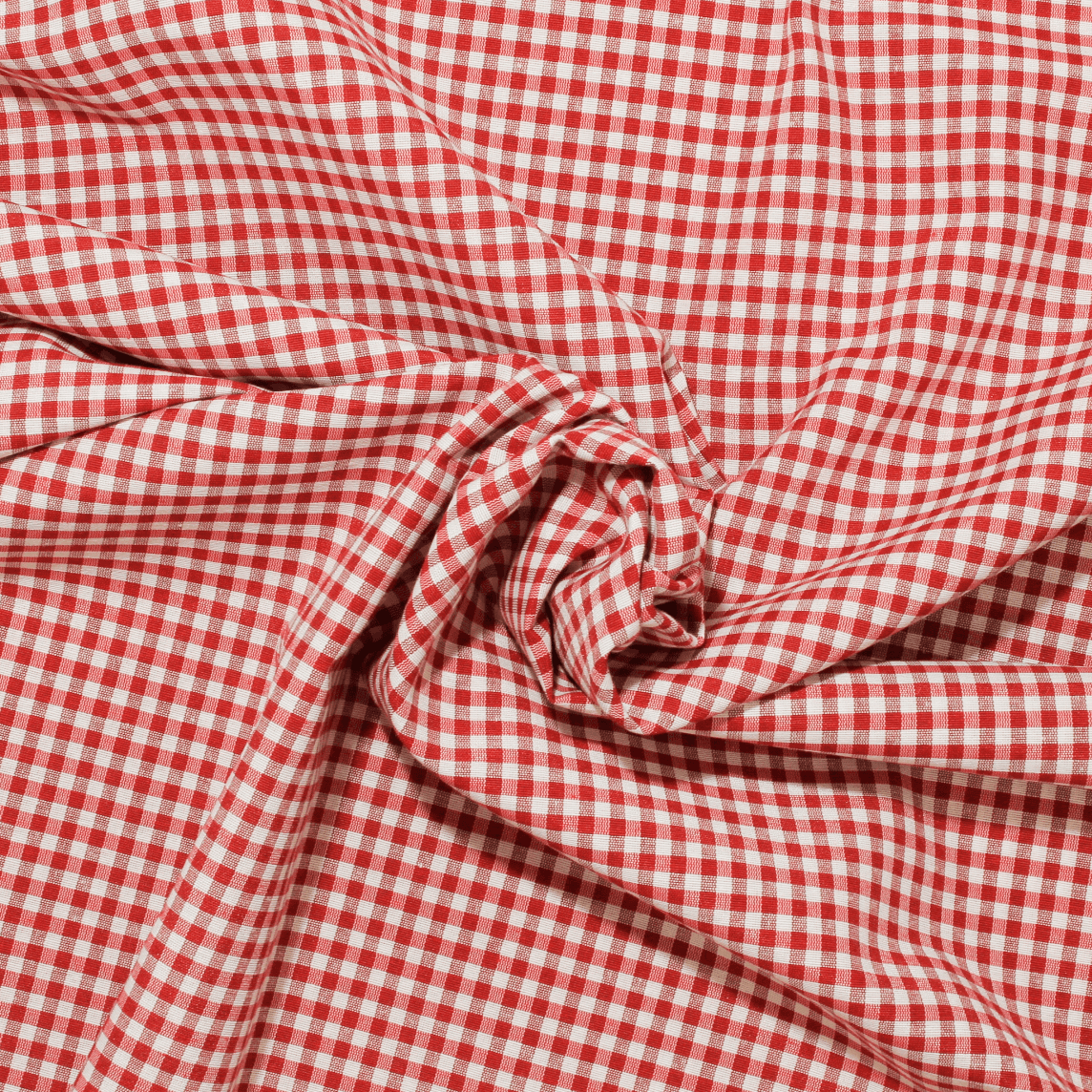 Tecido Xadrez Pequeno Vichy - vermelho Decoração Feira dos Tecidos Online 