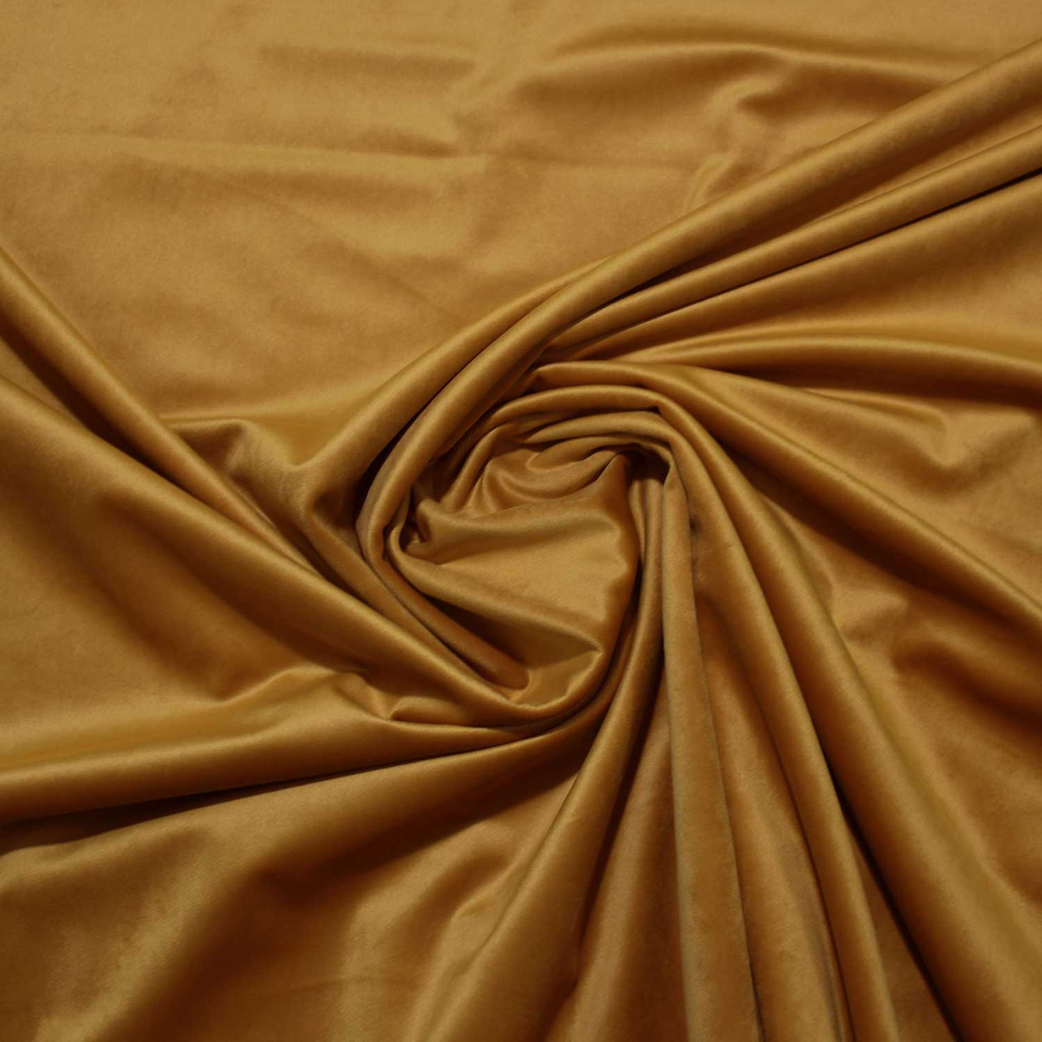 Veludo para decoração - amarelo torrado Veludos Tecido para Decoração 