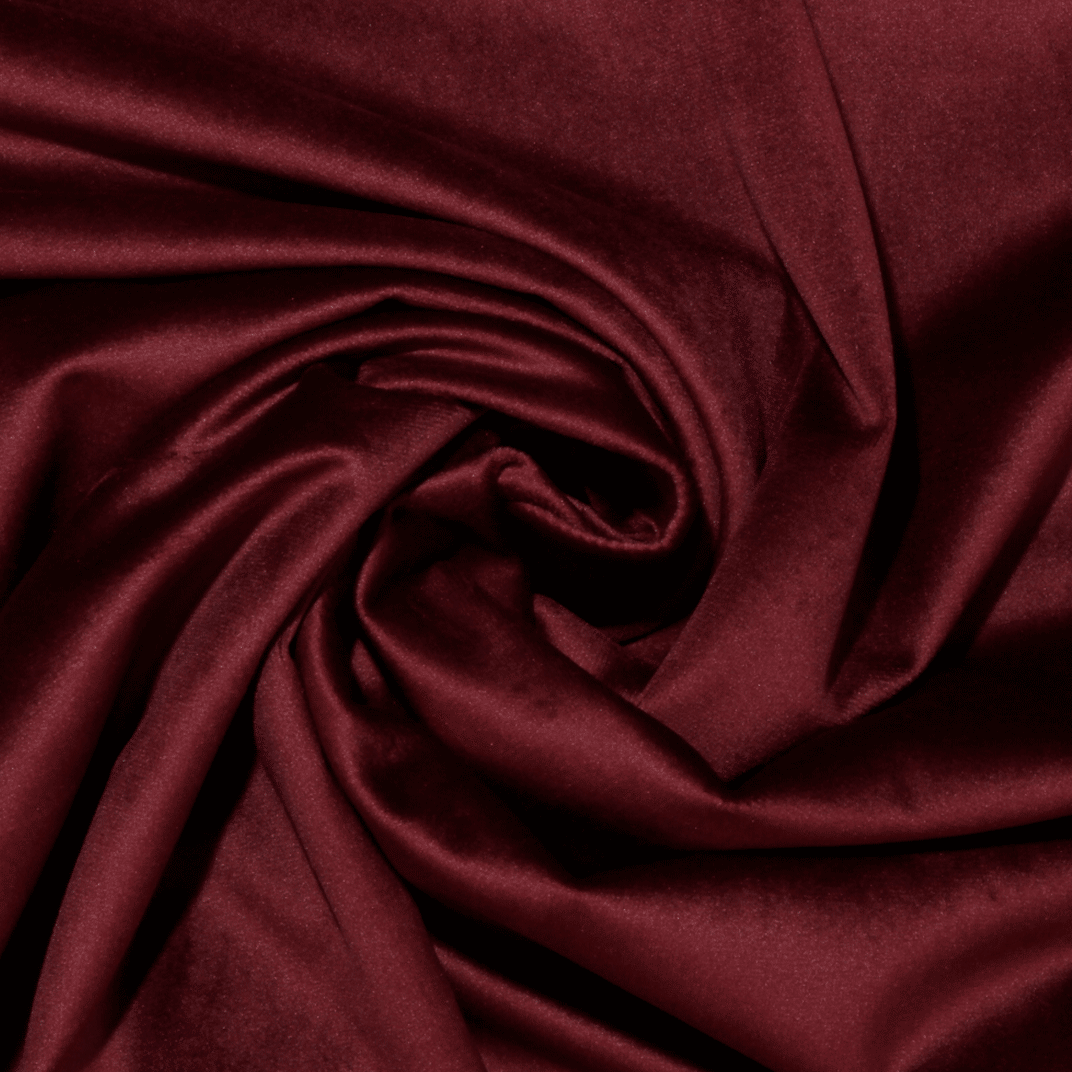 Veludo para decoração - bordeaux Decoração Feira dos Tecidos Online 